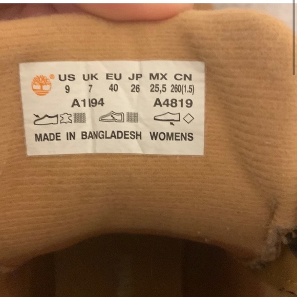 brand new timberland boots - Picture 3 of 5